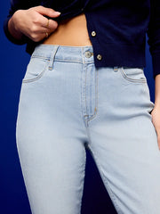 High-Waisted Wow Capri Jeans
