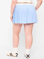 Extra High-Waisted Micro-Pleated Skort