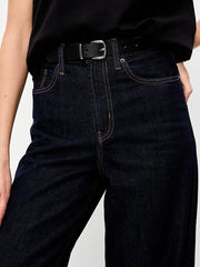 Classic Faux-Leather Belt