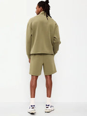 Bounce Fleece Baggy Shorts -- 8-inch inseam