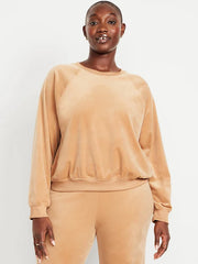 Velour Lounge Top