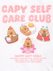 CapyFun™ Graphic T-Shirt for Girls