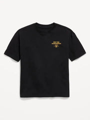Oversized Short-Sleeve Graphic T-Shirt for Boys