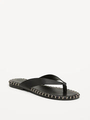 Whipstich Flip-Flops for Women