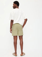 90's Loose Linen-Blend Shorts -- 5-inch inseam