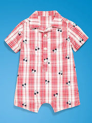 Old Navy x Disney Mickey Mouse Collared One-Piece Romper for Baby