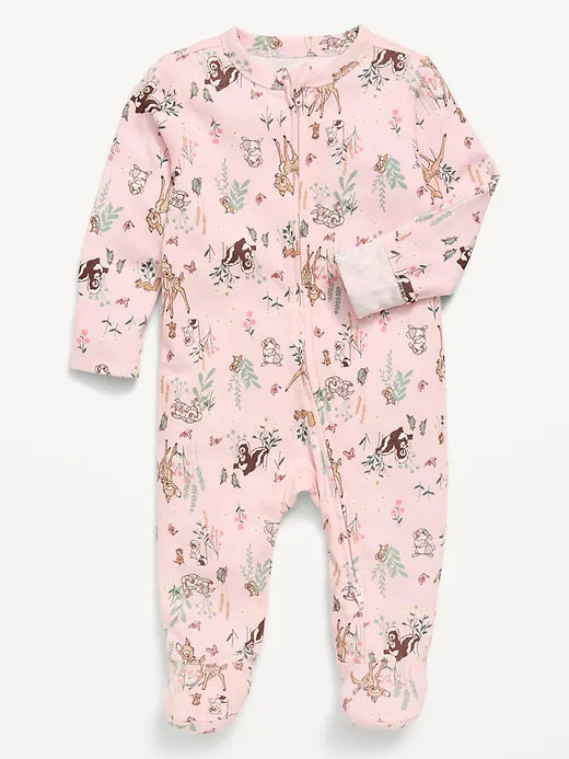 Disney© 2-Way-Zip Sleep & Play Footed One-Piece for Baby