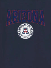 University of Arizona Collegiate Seal Dark Graphic T-Shirt for Men