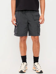 Baggy Cargo Shorts -- 8-inch inseam