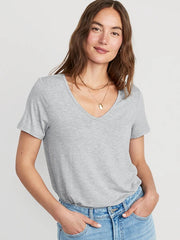 Luxe Slub-Knit T-Shirt