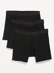 Soft-Washed Boxer Briefs 3-Pack -- 6.25-inch inseam