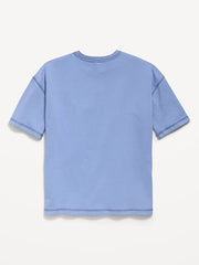 Oversized Short-Sleeve Graphic T-Shirt for Boys