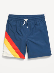 Printed Swim Trunks for Boys