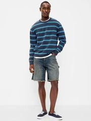 Baggy Carpenter Jean Shorts-- 10-inch inseam