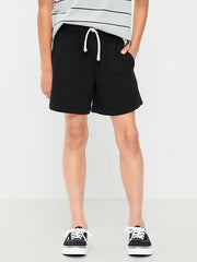 Fleece Jogger Shorts for Boys (At Knee)