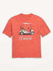 Oversized Short-Sleeve Graphic T-Shirt for Boys