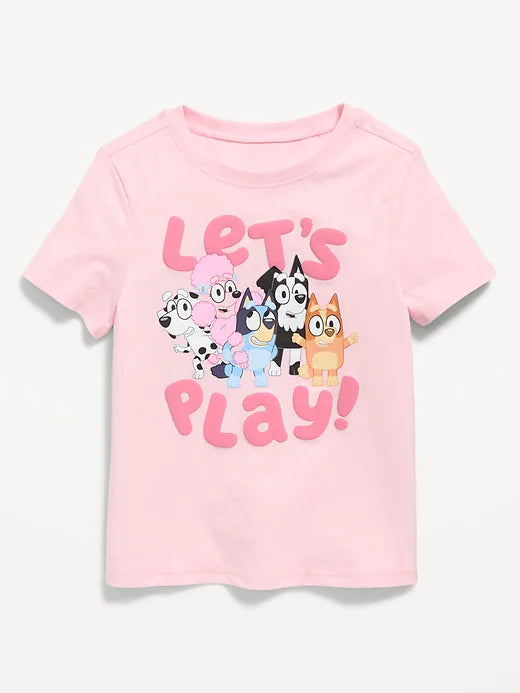Bluey™ Graphic T-Shirt for Toddler Girls