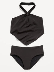 Halter Bikini Swim Set for Girls