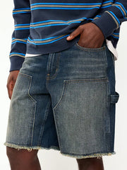 Baggy Carpenter Jean Shorts-- 10-inch inseam
