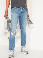 Skinny Built-In Flex Ripped Jeans