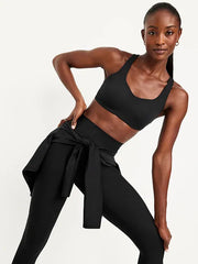 PowerSoft Molded Cup Strappy Sports Bra