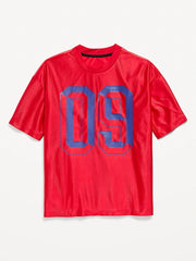 Oversized Graphic Jersey T-Shirt for Boys