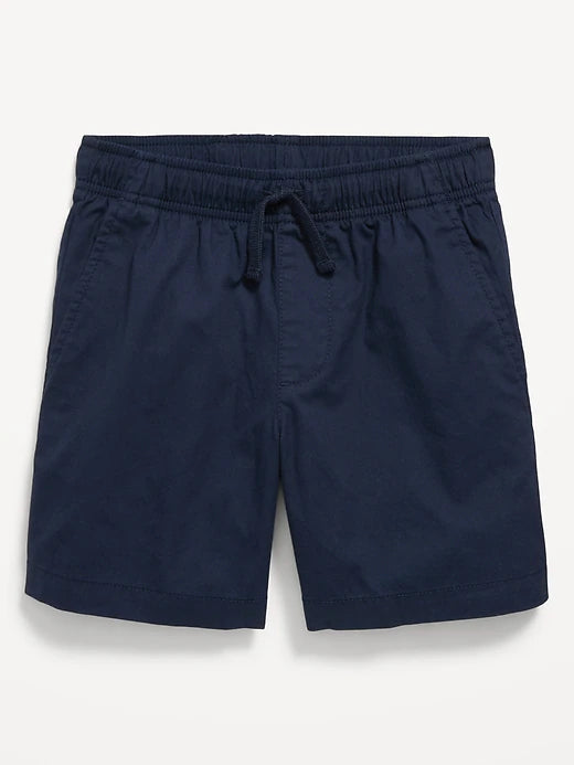 Twill Non-Stretch Jogger Shorts for Boys Above Knee
