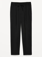 High-Waisted Billie Straight Ankle Trouser