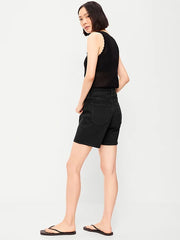 High-Waisted Wow Jean Shorts -- 7-inch inseam
