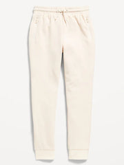 Slim High-Waisted Dynamic Fleece Joggers for Girls