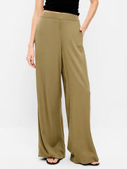 High-Waisted Playa Wide-Leg Pants