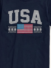 USA Sport Short Sleeve Graphic T-Shirt