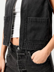 Zip-Front Utility Vest