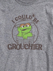 Sesame Street Grouchier Oscar Short Sleeve Graphic Tee