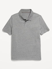 School Uniform Jersey Polo Shirt for Boys