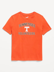 College Graphic Gender-Neutral T-Shirt for Kids