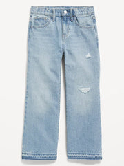 High-Waisted Baggy Wide-Leg Jeans for Girls