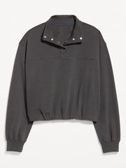 SoComfy Funnel-Neck Sweatshirt