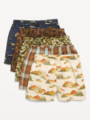 5-Pack Poplin Boxer Shorts