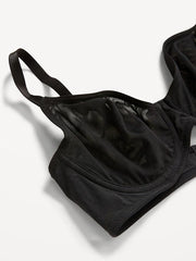 Mesh Balconette Bra