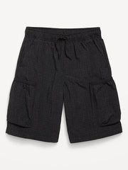 Below Knee Super Baggy Ripstop Cargo Shorts for Boys