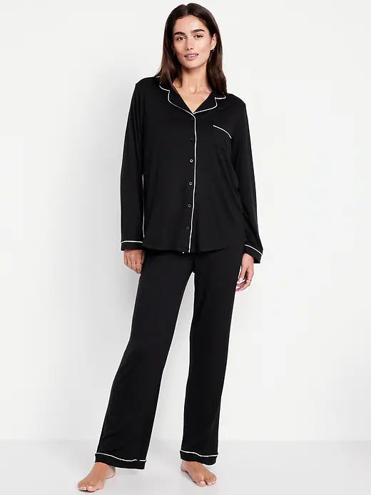 Sunday Sleep Knit Jersey Pant Set