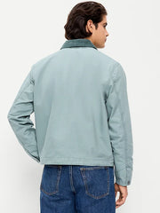 Cropped Canvas Barn Jacket