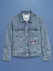 Old Navy x Disney© Mickey Mouse Logo-Graphic Jean Jacket