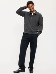 Workwear Collared Fleece Chore Pullover