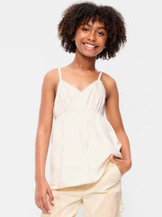 Printed Sleeveless Top for Girls