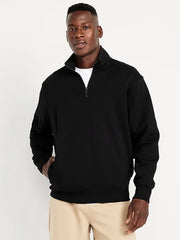 Oversized Fleece Quarter Zip