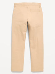School Uniform Straight Leg Pants for Girls