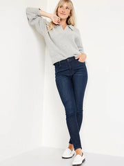 High-Waisted Wow Skinny Jeans