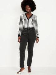 Curvy High-Waisted Vintage Slim Jeans